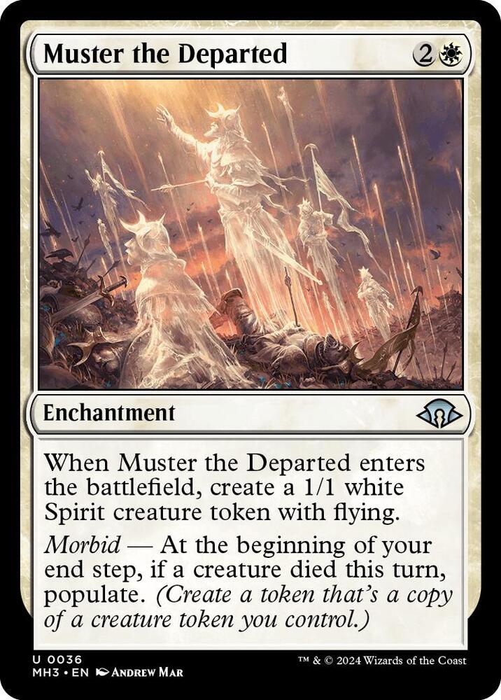 Muster the Departed - 36 Normal - Modern Horizons 3