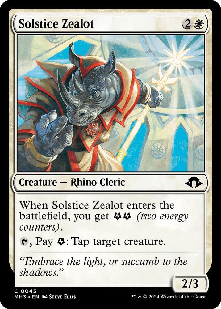 Solstice Zealot - 43 Normal - Modern Horizons 3