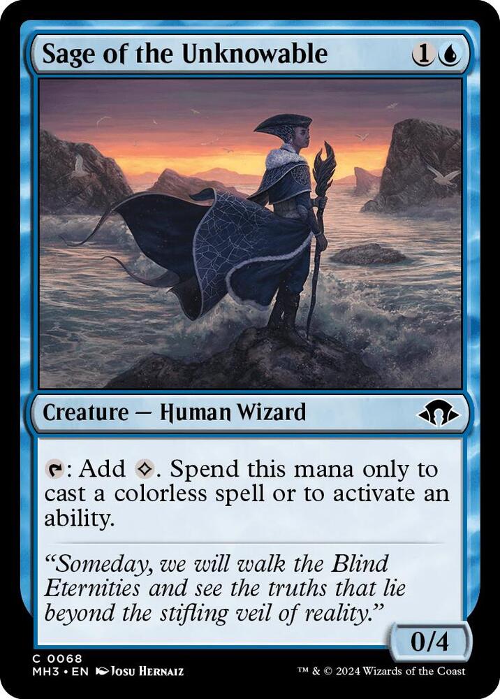 Sage of the Unknowable - 68 Normal - Modern Horizons 3