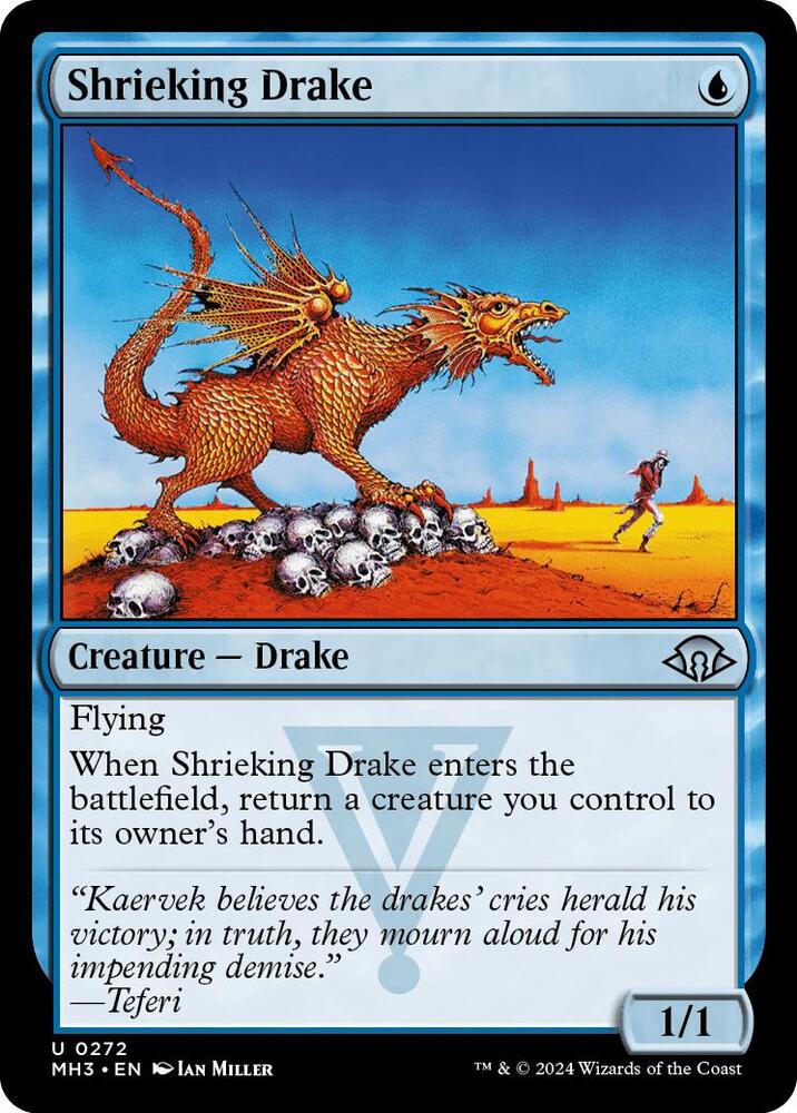 Shrieking Drake - 272 Normal - Modern Horizons 3