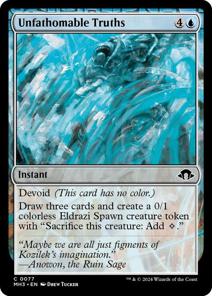 Unfathomable Truths - 77 Normal - Modern Horizons 3