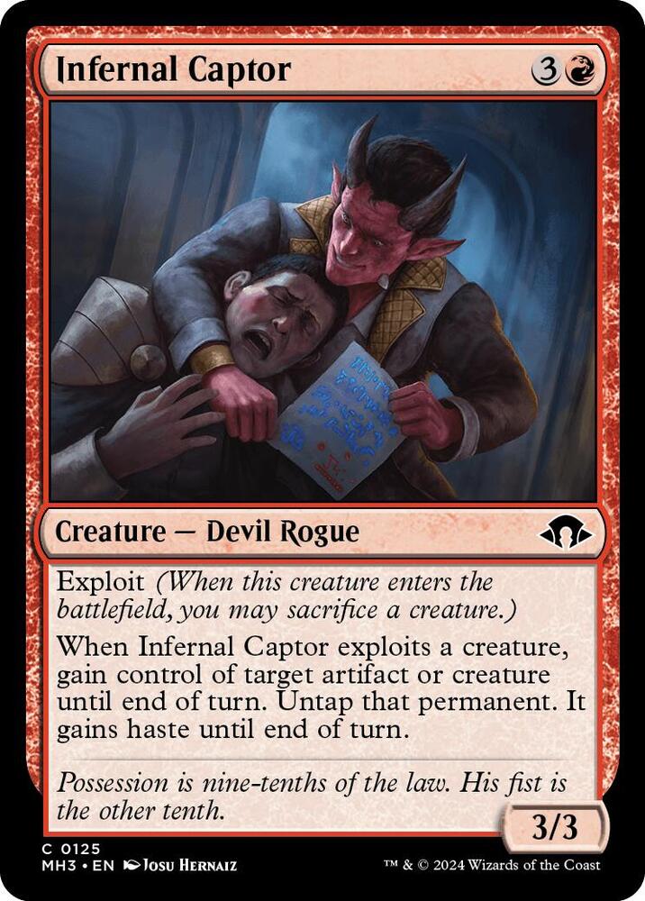 Infernal Captor - 125 Normal - Modern Horizons 3