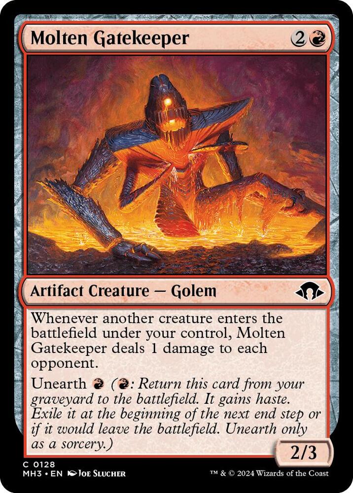Molten Gatekeeper - 128 Normal - Modern Horizons 3