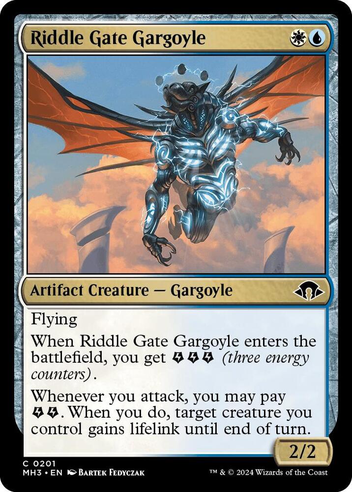 Riddle Gate Gargoyle - 201 Normal - Modern Horizons 3