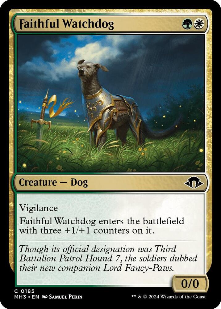 Faithful Watchdog - 185 Normal - Modern Horizons 3