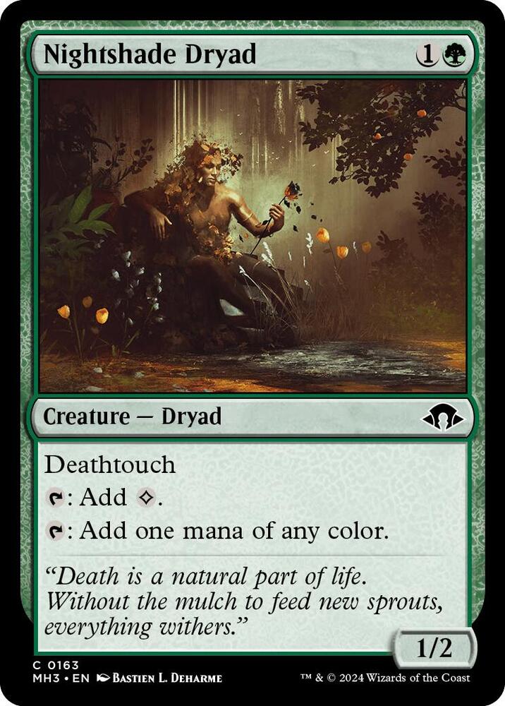 Nightshade Dryad - 163 Normal - Modern Horizons 3