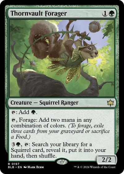 Thornvault Forager - 197 - Bloomburrow