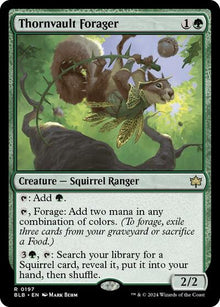 Thornvault Forager - 197 - Bloomburrow
