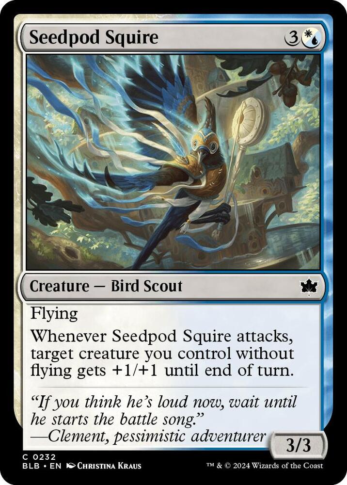 Seedpod Squire - 232 Normal - Bloomburrow