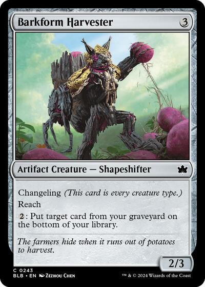 Barkform Harvester - 243 - Bloomburrow