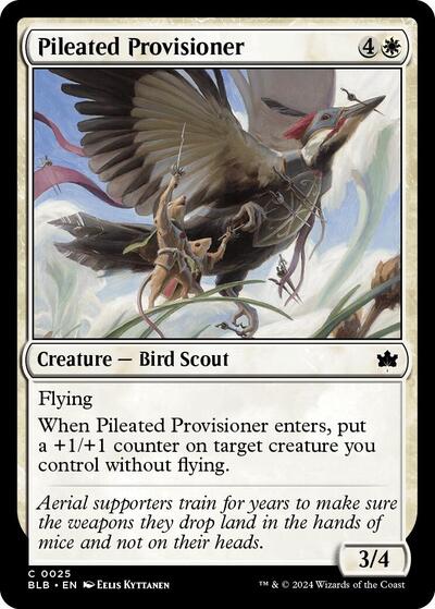 Pileated Provisioner - 25 - Bloomburrow