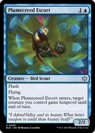 Plumecreed Escort - 65 - Bloomburrow