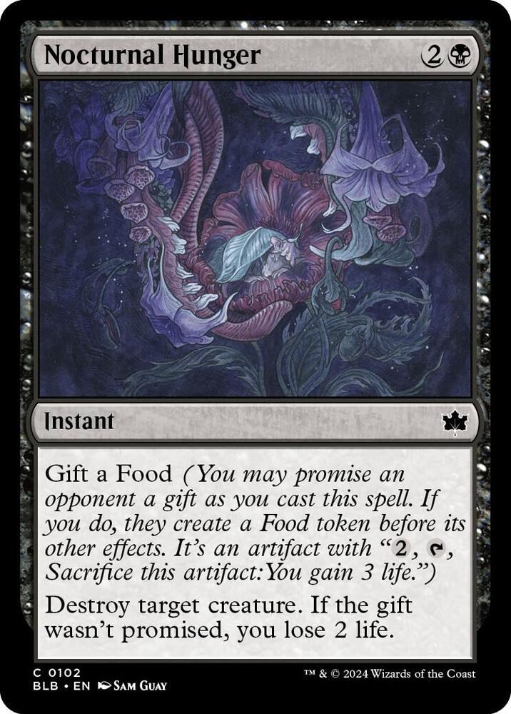Nocturnal Hunger - 102 Normal - Bloomburrow