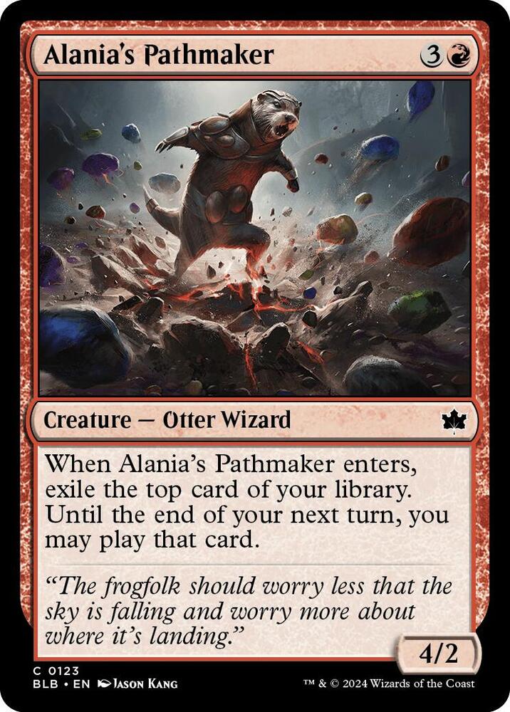 Alania's Pathmaker - 123 Normal - Bloomburrow