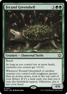 Fecund Greenshell - 171 - Bloomburrow