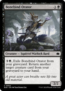 Bonebind Orator - 84 - Bloomburrow