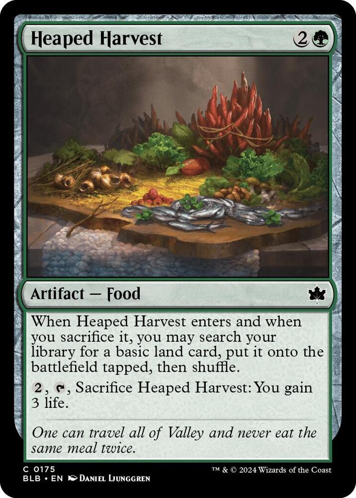 Heaped Harvest - 175 Normal - Bloomburrow