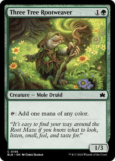 Three Tree Rootweaver - 198 - Bloomburrow