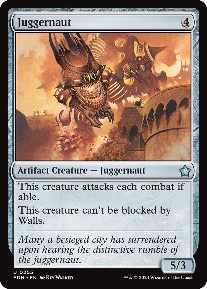 Juggernaut - 255 Normal - Foundations