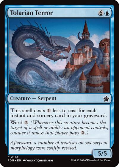 Tolarian Terror - 167 Normal - Foundations
