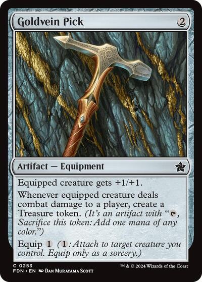 Goldvein Pick - 253 Normal - Foundations