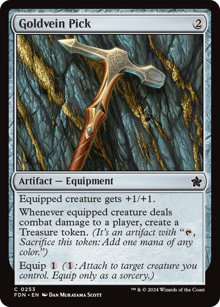 Goldvein Pick - 253 Normal - Foundations