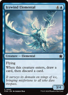 Icewind Elemental (0042) - 42 Normal - Foundations