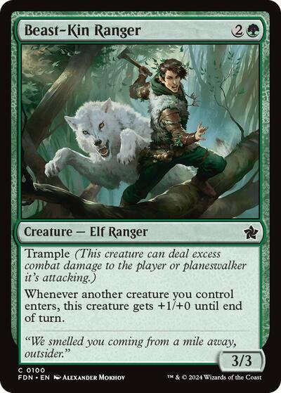 Beast-Kin Ranger - 100 Normal - Foundations