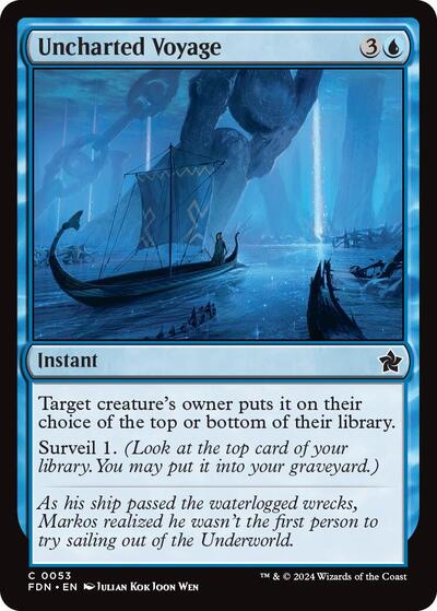 Uncharted Voyage - 53 Normal - Foundations