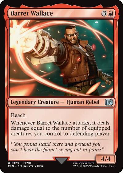 Barret Wallace - 129 Normal - FINAL FANTASY