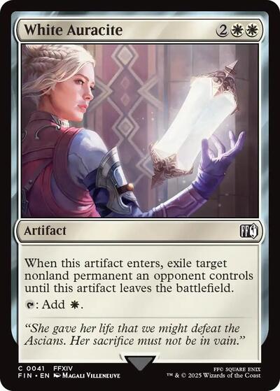 White Auracite - 41 Normal - FINAL FANTASY