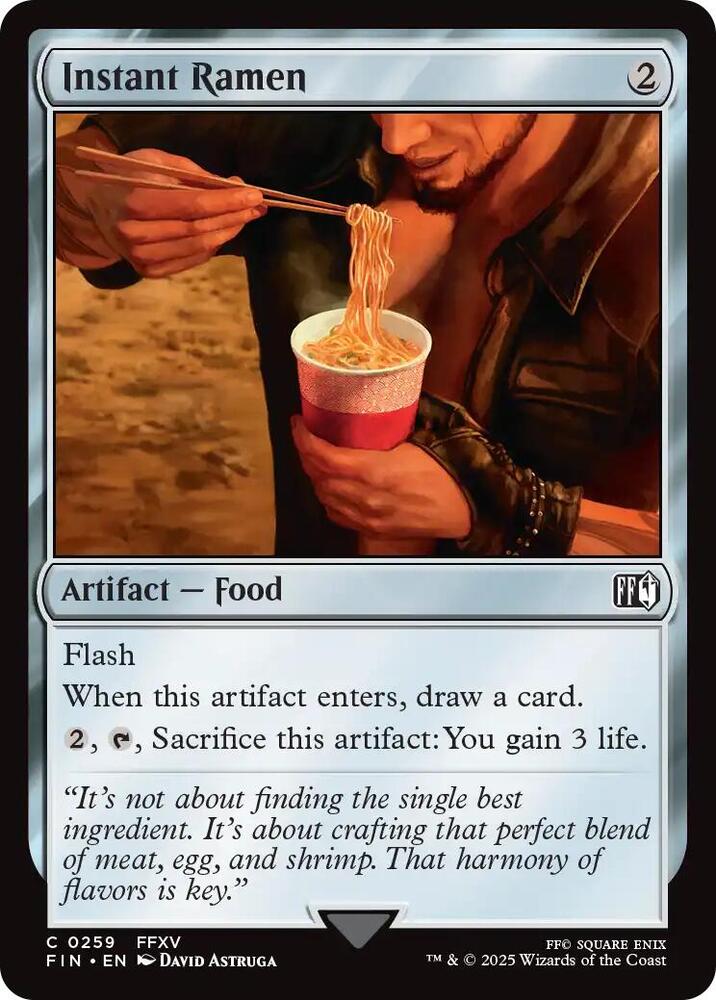 Instant Ramen - 259 Normal - FINAL FANTASY