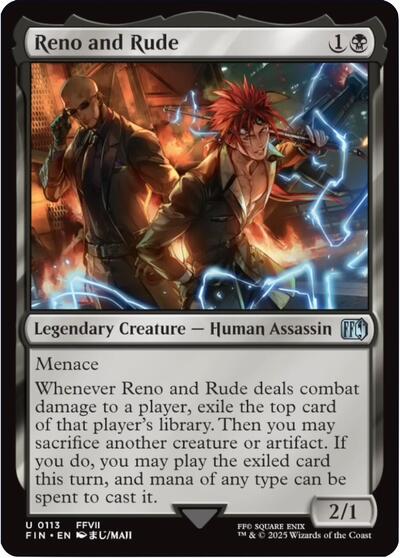 Reno and Rude - 113 Normal - FINAL FANTASY