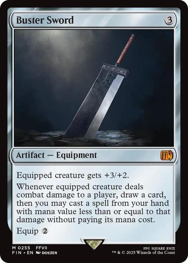 Buster Sword - 255 Normal - FINAL FANTASY