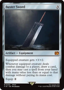 Buster Sword - 255 Normal - FINAL FANTASY