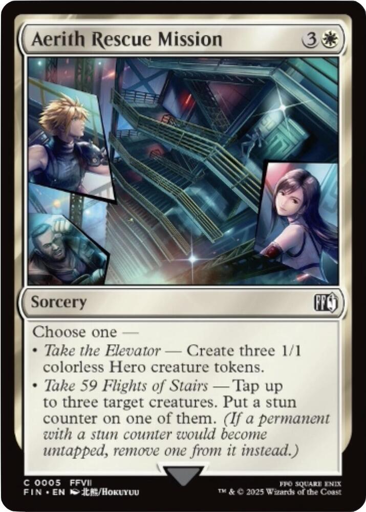 Aerith Rescue Mission - 5 Foil - FINAL FANTASY