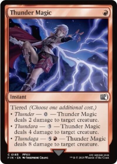 Thunder Magic - 165 Normal - FINAL FANTASY