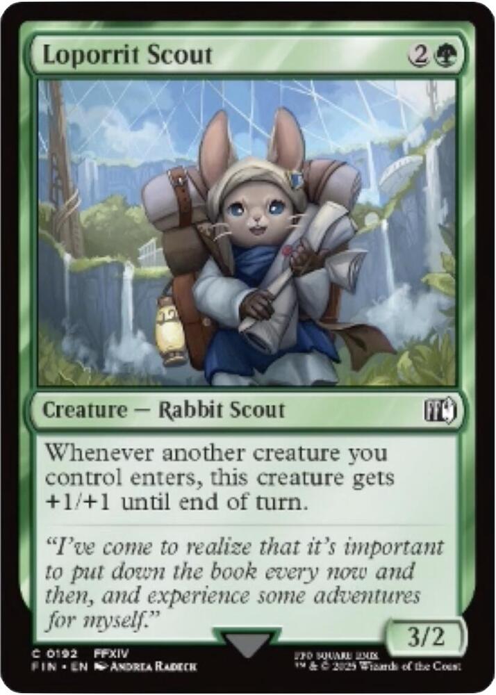 Loporrit Scout - 192 Normal - FINAL FANTASY