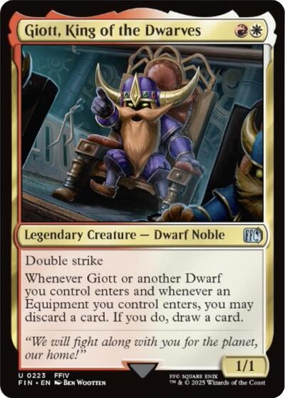 Giott, King of the Dwarves - 223 Normal - FINAL FANTASY