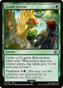 Gysahl Greens - 190 Normal - FINAL FANTASY