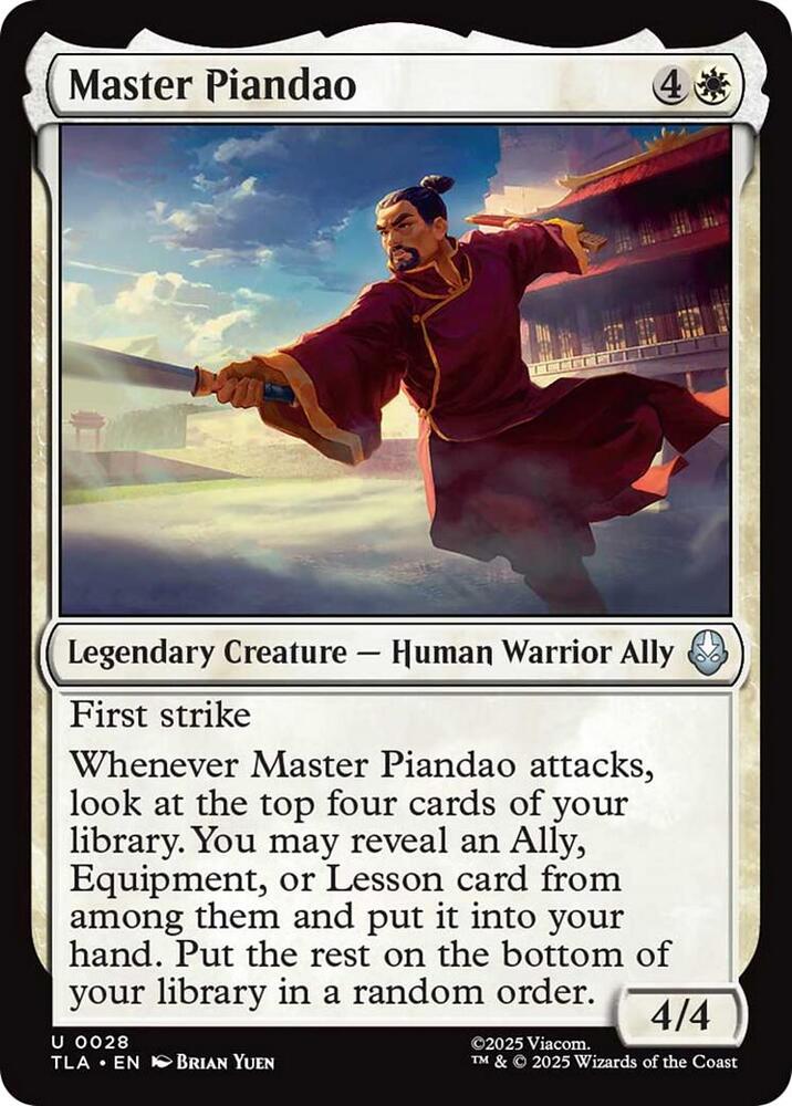 Master Piandao - 28 Normal - Avatar: The Last Airbender