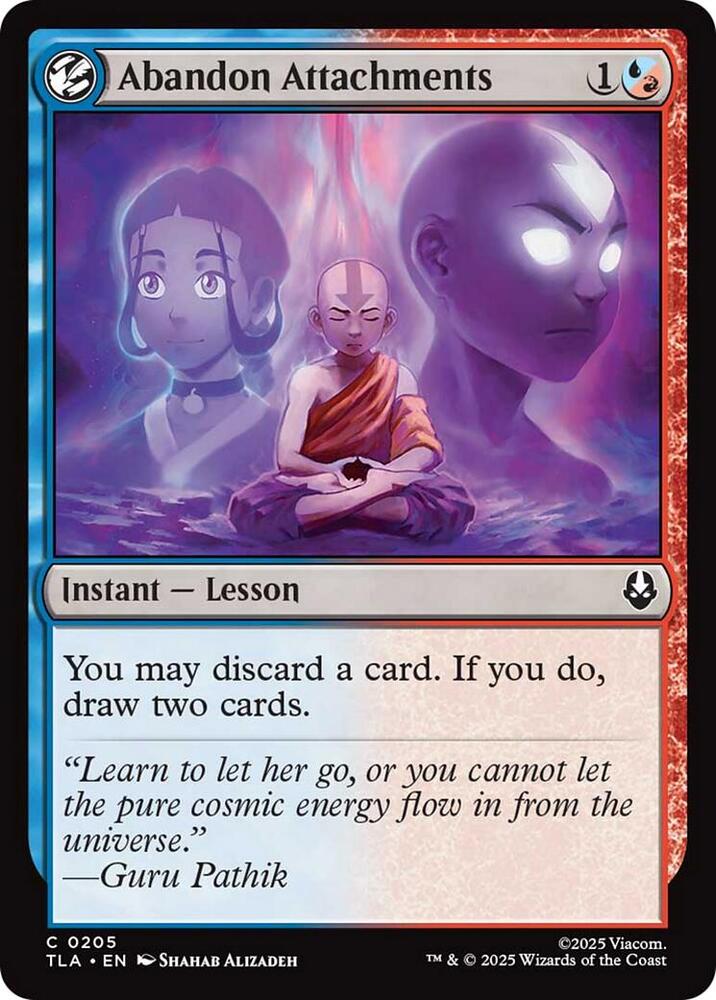 Abandon Attachments - 205 Normal - Avatar: The Last Airbender