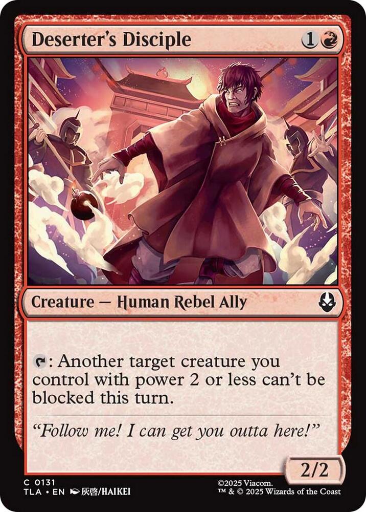 Deserter's Disciple - 131 Normal - Avatar: The Last Airbender