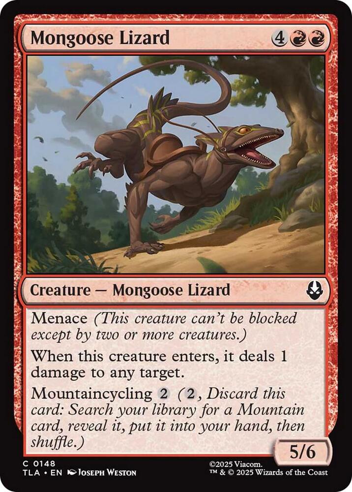 Mongoose Lizard - 148 Normal - Avatar: The Last Airbender