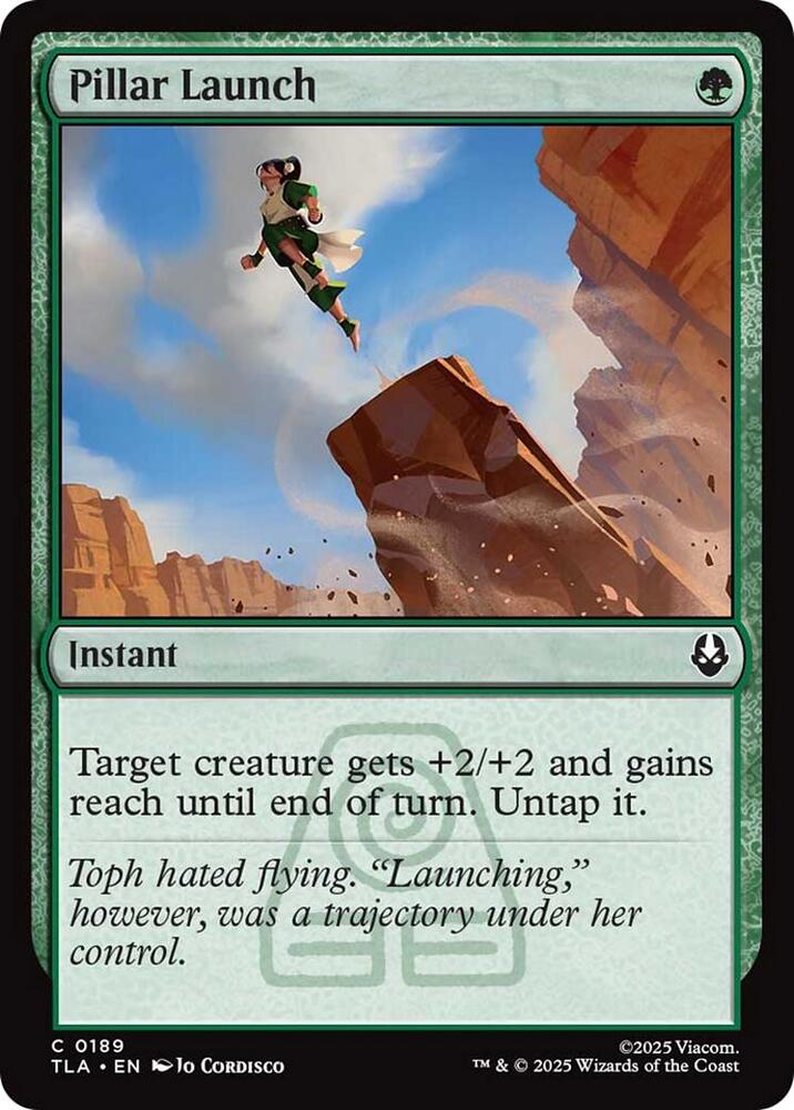 Pillar Launch - 189 Normal - Avatar: The Last Airbender