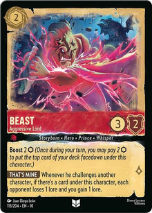 Beast - Aggressive Lord - 113/204 Normal - Whispers in the Well