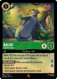 Baloo - Carefree Bear - 85/204 Normal - Whispers in the Well