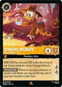 Scrooge McDuck - Cavern Prospector - 18/204 Normal - Whispers in the Well