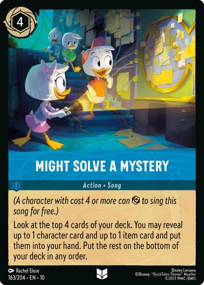 Might Solve a Mystery - 163/204 Normal - Whispers in the Well