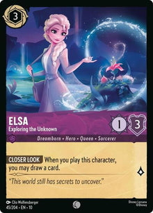 Elsa - Exploring the Unknown - 45/204 Normal - Whispers in the Well